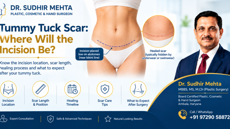 tummy tuck scar